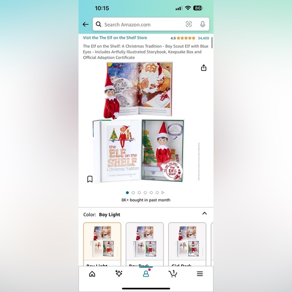 Elf on the Shelf NIB - Picture 6 of 6